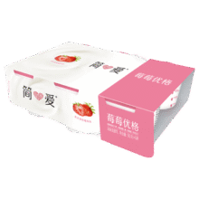 需首购:简爱 酸奶 草莓味优格90g*6杯*3件33.7元（合11.23元/件）
