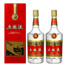 五粮液 浓香型白酒 52度、375ml*2