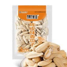 黑娃 陈皮味香瓜子400g7.99元包邮（需试用）
