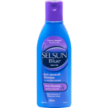 SELSUN紫瓶1%二硫化硒去屑控油止痒洗发水200ml深层清洁男女洗发露