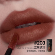 完美日记 唇彩唇蜜/唇釉 203过期琥珀 (焦糖琥珀色)￥15.90
