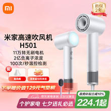 米家 MIJIA GSH501LFW 电吹风 云漫白券后155.39元