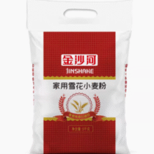 1.57元/斤！金沙河 家用雪花小麦粉 5KG*2袋 送内蒙雪花粉2.5kg