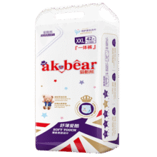 爱酷熊（AIKUUBEAR）舒薄全包拉拉裤XXL84加大码尿不湿超薄透气瞬吸（13.5-16kg）