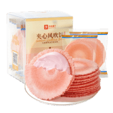 良品铺子 夹心风吹饼 160g、约8袋
