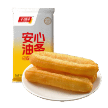 千味央厨无矾安心油条900g/20儿童早餐食品半成品早饭早点主食冷冻速食