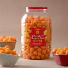 No Brand 诺倍得 切达芝士球 大桶装370g￥31.42 5.2折