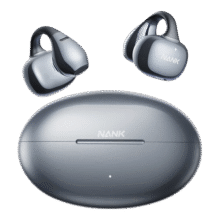 南卡（NANK）【新品上市】Ultra耳夹式开放式真无线不入耳运动跑步运动挂耳式耳机舒适佩戴超长续航 幻影黑1219元 (满1299减420,券后省80)