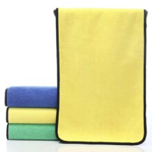 珊瑚绒清洁双层毛巾 5条装 25*25cm1元