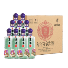 新品预售：潭酒 蛇年生肖 2022年酿造 53度 酱香型白酒 500ml*9瓶 大箱装1185.03元 包邮（定金50元，可抵347元）
