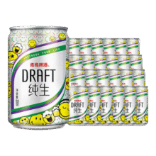青岛啤酒纯生 200mL 24罐69.9元 (券后省20)