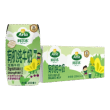 阿尔乐（Arla）德国进口儿童有机纯牛奶  200ml*6瓶14.9元（需试用）