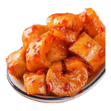 京喜加 即食萝卜干下 40g*8包3.99元（需领券）