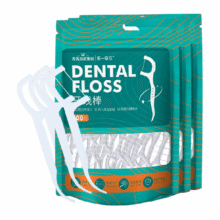 【海氏海诺】牙线棒超细牙线 葡萄味 薄荷味