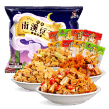 好巴食一千零一什锦四味南溪豆干1001g/袋家庭聚会高蛋白休闲零食