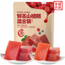 酸甜开味！沂蒙公社 鲜蒸山楂糕 400g￥9.90 5.9折