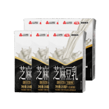 老金磨方 黑芝麻豆乳250ml*6盒