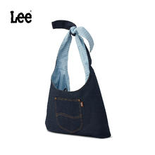 Lee 格子帆布包 单肩百搭通勤托特大容量包