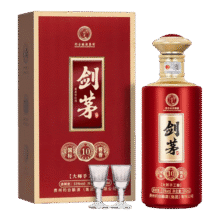 剑茅府 酱酒 国标酱香10 优级白酒 53度 500mL/瓶 礼盒装 喜宴宴请送礼 53%vol 500mL 1盒 国标酱香10 每盒配1礼品袋89元 (券后省331)