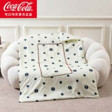 抱枕+被子二合一设计！Coca-Cola 可口可乐 时尚抱枕被二合一 多色