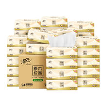 Breeze 清风 棉柔原木抽纸4层*80抽*24包 190*120mm20.22元