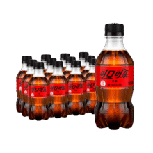 可口可乐 零度 饮料 300ml 可乐味 12瓶18.9元