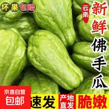 京喜 正宗云南现摘现发佛手瓜 1斤0.9元