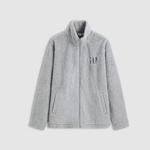 Gap 男女装字母logo加绒立领卫衣