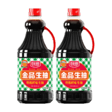 天降礼金、厨邦特级酿造酱油1.48kg*2瓶10.43元（返2元+3.18元金币）