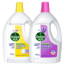 PLUS会员、需凑单：滴露衣物消毒除菌液  柠檬3L+薰衣草3L115.89元包邮