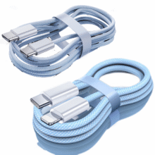 帕洛达 双头TYPE-C数据线 1m、蓝色*211.8元（需领券，合5.9元/件）