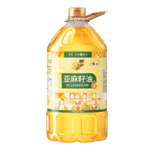 福临门 食用油 压榨一级亚麻籽油6.18L 中粮出品