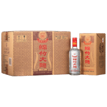 Plus会员：剑南春 绵竹大曲 52度醇和经典 浓香型白酒 500ml 6瓶 +凑单100.62元（需领券）