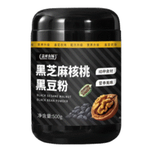 盖亚农场 GAIA FARM黑芝麻核桃黑豆粉500g 五谷杂粮 营养健康早餐 冲泡即食 营养代餐 黑芝麻核桃黑豆粉500g14.9元 (券后省25)