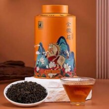 八马茶业 特级武夷山红茶金骏眉/正山小种 欢腾茶叶礼罐装110g*3罐