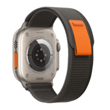 MSSM 适用苹果手表表带尼龙野径回环式表带apple watch ultra2/S10/9/8/7/SE 黑配灰-44/45/46/49表盘23元（需领券）