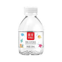 莲花1983儿童水低钠宝宝专用迷你天然水小瓶婴儿冲奶粉饮用水 儿童水238ml*12瓶14.9元 (月销3000+)