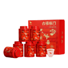 PLUS会员: 八马茶业 六大茶叶组合 礼盒装233g【送礼袋】154.05元/件 买一送一实付308.1元 需领劵 包邮