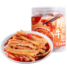 紫燕百味鸡冷吃千层肚鸭边腿凤爪香酥鸭熟食卤味凉拌夜宵熟食零食 厚切牛肚530g*2罐