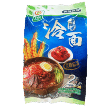 升元 荞麦冷面1.13kg、辣白菜80g、2人份6.9元包邮（需试用）