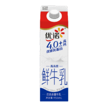 yoplait/优诺 全脂高钙 低温奶 盒装 1盒 950ml8.18元。京东此款目前活动售价20.6元，参与满59元减15元，首购礼金3元，领取30-10，叠30-5（0.88购买，小程序使用），下单2件，凑2件，主商品实付低至16.36元