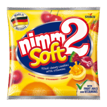 二宝（Nimm2）德国原装进口 夹心果汁软糖24粒116g 混合口味儿童零食喜糖伴手礼18.9元 (满2件9折,券后省50)