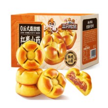 88VIP：三只松鼠 红枣山药核桃糕点 500g（赠薏米糕400g）4.71元（需领券+淘金币抵扣1.69）