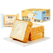 卡尔顿（Calleton）水牛乳厚切吐司面包早餐整箱食品充饥零食营养学生早餐 水牛乳厚切吐司460g*1箱16.9元 (券后省3)