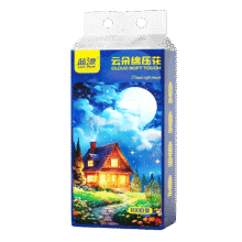 蓝漂悬挂式抽纸卫生纸巾压花层加厚面巾纸抽整箱 4层 1000张*10提 【送挂钩】24.99元（需领券）