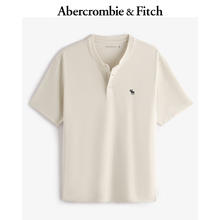 Abercrombie & Fitch 男装25夏经典小麋鹿宽松短袖T恤KI124-5188 奶油色 L (180/108A)券后128.76元