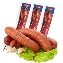 哈尔滨红肠 烟熏烤肠火腿肠 即食90g/根*1010.01元（需领券）