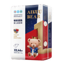 爱酷熊（AIKUUBEAR）畅吸纸尿裤XXL88片尿不湿婴童加大码超薄大吸量男女通用国货精选