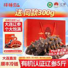棒棰岛 大连有机生鲜海参 2500g券后1289元