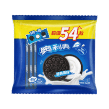 Oreo/奥利奥 超值18条装 休闲零食 523g 原味夹心 1袋40.56元（合13.52元/件）